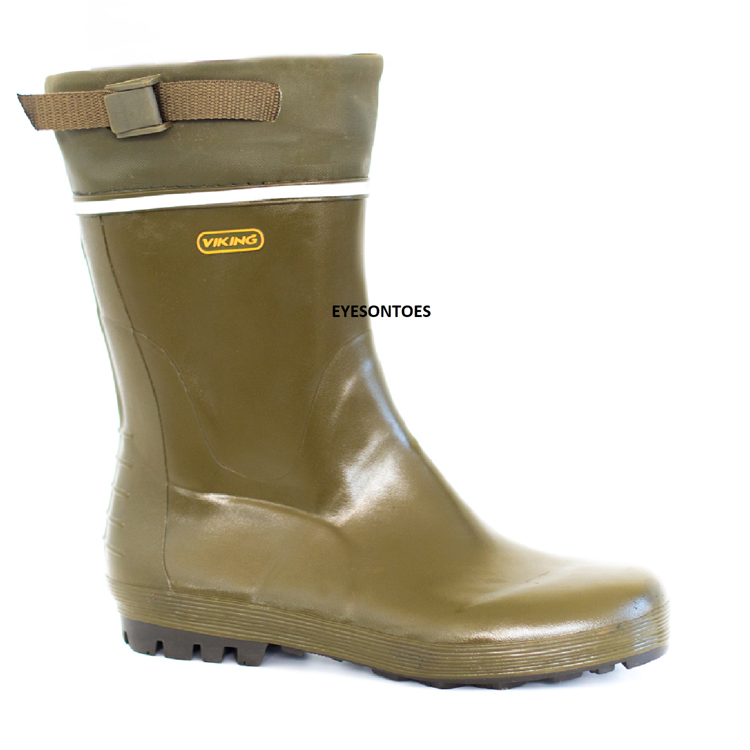mens wellies with buckle